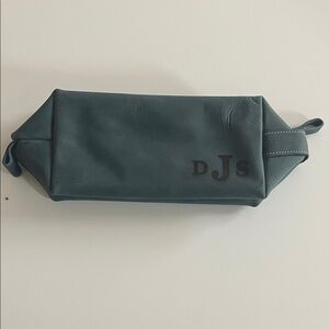 Men's Personalized Blue Toiletry Bag